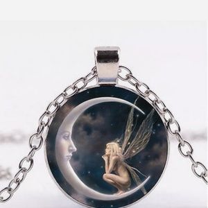 Fairy moon necklace